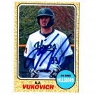 A.J. Vukovich autograph